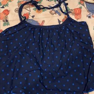 Polkadot holister tank